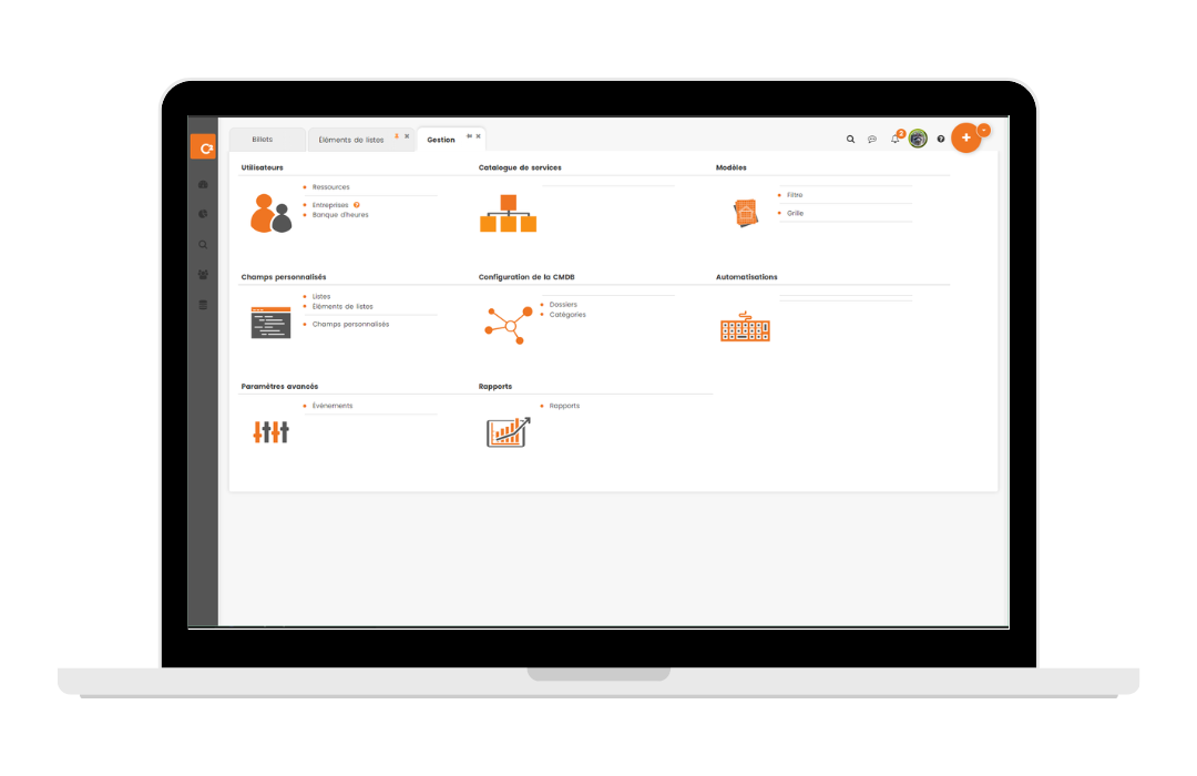 Gestion de la plateforme ITSM